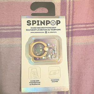 NWOT Spinpop Kickstand and Phone Grip (Purple)